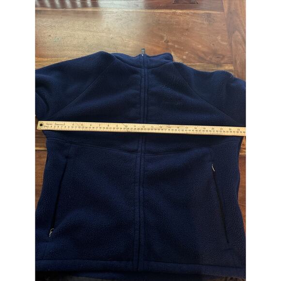 Marmot Womens Full Zip Fleece Jacket Size Large Blue, Sleeve Zip Pockets! - Picture 7 of 11